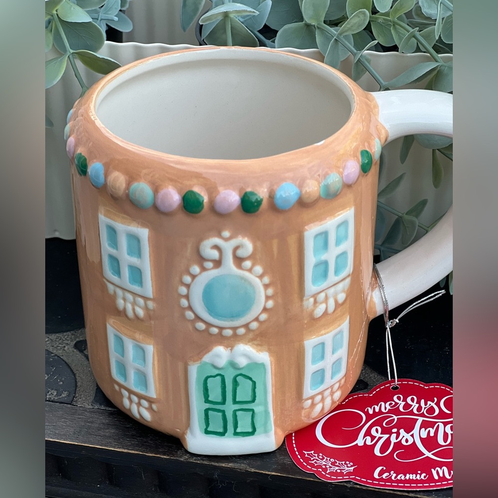 Gingerbread House Ceramic Mug